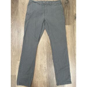 Mack Weldon Pants Mens Size 32x34 (32x32) Gray Stretch Performance‎